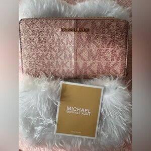 Michael Kors Blush Pink Wallet